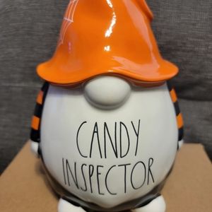 Rae Dunn "Candy Inspector" Gnome